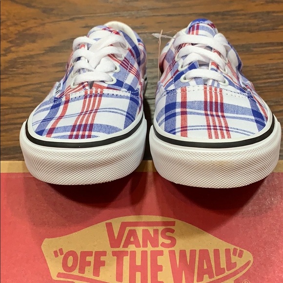 VANS ERA PLAID WHITE/TRUE WHITE wmns - Picture 3 of 16